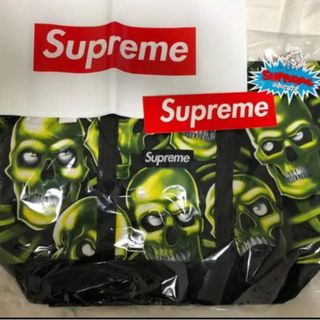 シュプリーム(Supreme)のSupreme Skull pile denim tote スカルトートバッグ(トートバッグ)