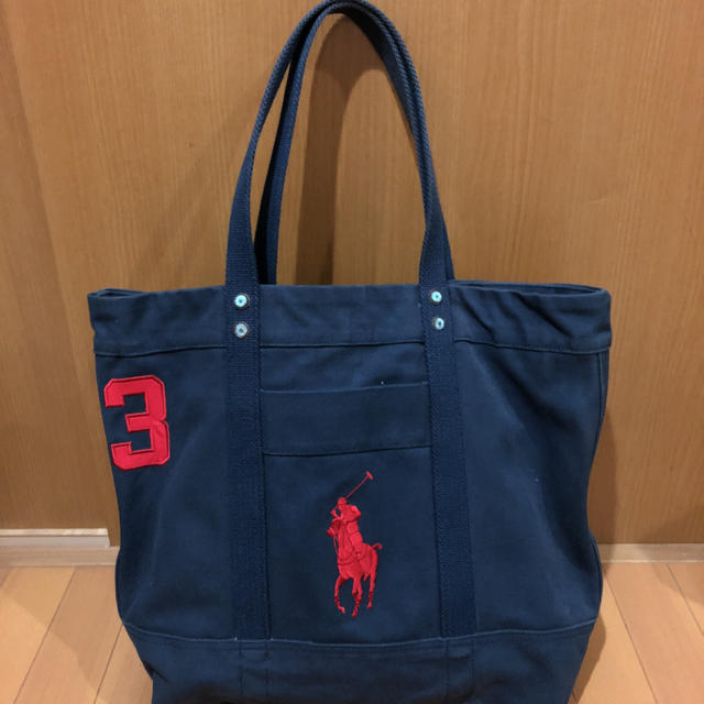 POLO RALPH LAUREN(ポロラルフローレン)のUSラルフローレン　ビッグ キャンパストートバック メンズのバッグ(トートバッグ)の商品写真