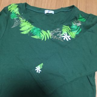 Mauna Loa マウナロア 5分袖 フラTシャツ(Tシャツ(長袖/七分))