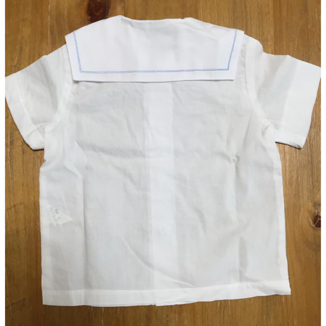 クーポン利用で1000円OFF CELINEセリーヌベビー☆セーラー半袖シャツ80