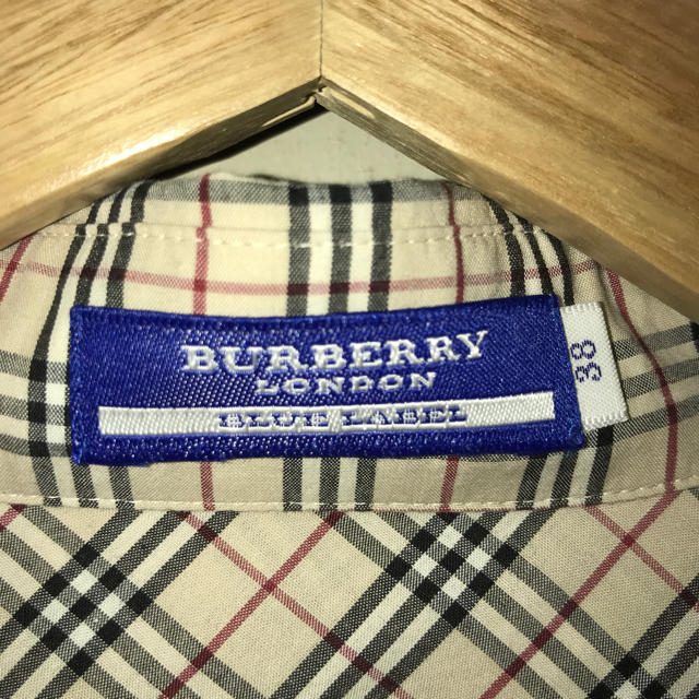 BURBERRY BLUE LABEL(バーバリーブルーレーベル)の【送料無料】バーバリー ブルーレーベル 長袖シャツ サイズ38 レディース レディースのトップス(シャツ/ブラウス(長袖/七分))の商品写真