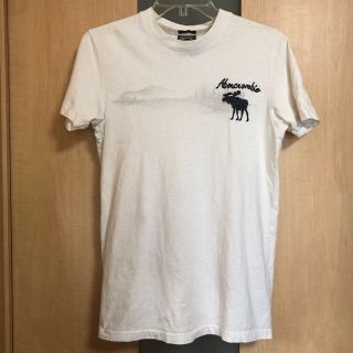 アバクロンビーアンドフィッチ(Abercrombie&Fitch)のAbercrombie＆fitch 白Tシャツ 半袖(Tシャツ/カットソー(半袖/袖なし))