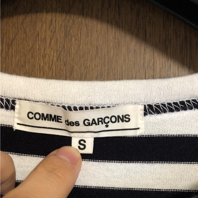COMME des GARCONS(コムデギャルソン)のコム デ ギャルソン ボーダー ロンT 長袖 メンズのトップス(Tシャツ/カットソー(七分/長袖))の商品写真