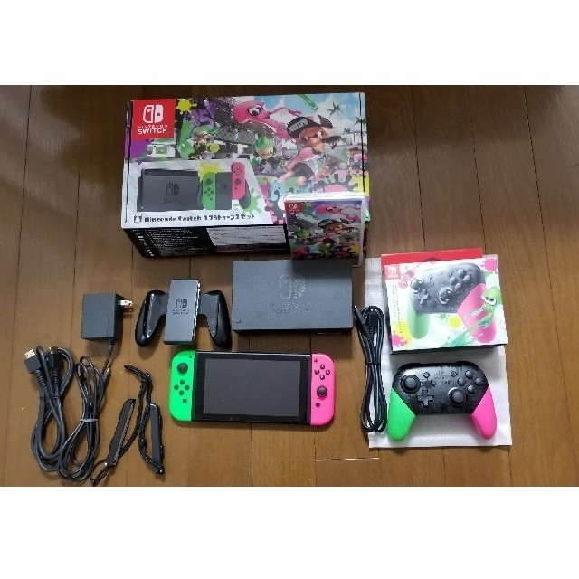 Nintendo Switch - Switch スプラトゥーン２セット（ソフトケース無し