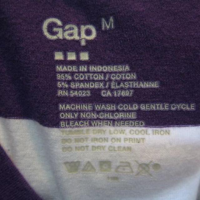 GAP(ギャップ)の1069　ギャップ　レディース　M　ボーダー　半袖　tシャツ　人気 レディースのトップス(Tシャツ(半袖/袖なし))の商品写真