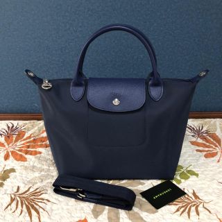 最終価格☆新品☆ロンシャン プリアージュ ネオ ハンドバック S ネイビー