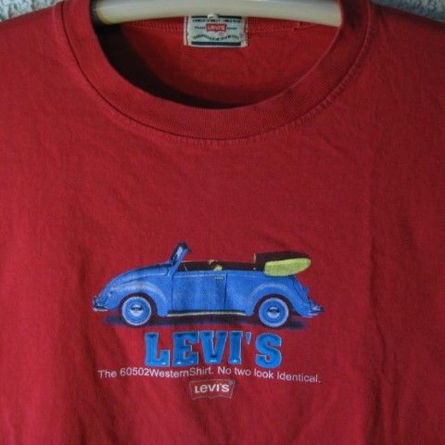 Levi's(リーバイス)の1071　リーバイス　大きめコーデ　半袖　プリント　tシャツ　人気 メンズのトップス(Tシャツ/カットソー(半袖/袖なし))の商品写真