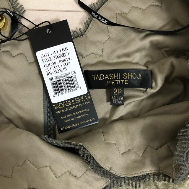 TADASHI SHOJI(タダシショウジ)の【noa様専用】XS タダシショウジ 総レース ワンピース スパンコール レディースのワンピース(ひざ丈ワンピース)の商品写真