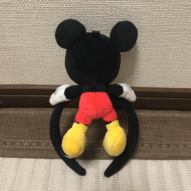 Disney(ディズニー)のミッキーマウスカチューシャ エンタメ/ホビーのおもちゃ/ぬいぐるみ(キャラクターグッズ)の商品写真