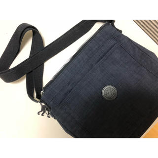 キプリング(kipling)の【ほぼ未使用】Kipling★ショルダーバッグ/ネイビー(ショルダーバッグ)