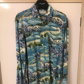 サンローラン(Saint Laurent)のsaint laurent paris ALOHA SHIRT 16SS 37(シャツ)