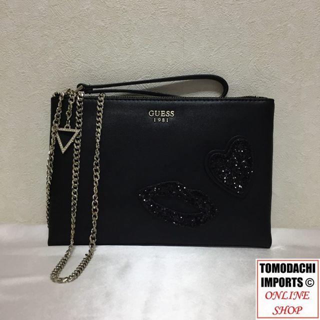 Guess Ever After Clutch クロスボディ ショルダーバッグ