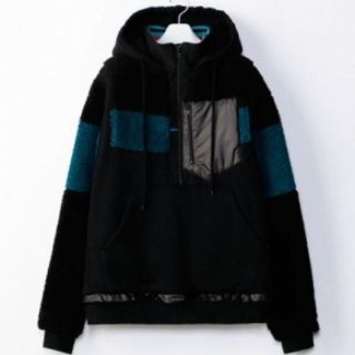 ファセッタズム(FACETASM)の18AW FACETASM MIX PULLOVER JACKET(パーカー)