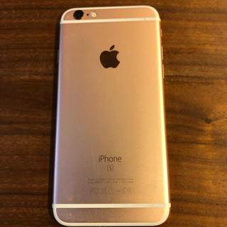 アップル(Apple)のiPhone６s 128GB ローズゴールド SIMフリー化済み(スマートフォン本体)