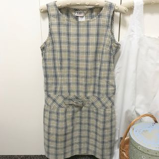 ロキエ(Lochie)のus🇺🇸vintage checked onepiece(ひざ丈ワンピース)