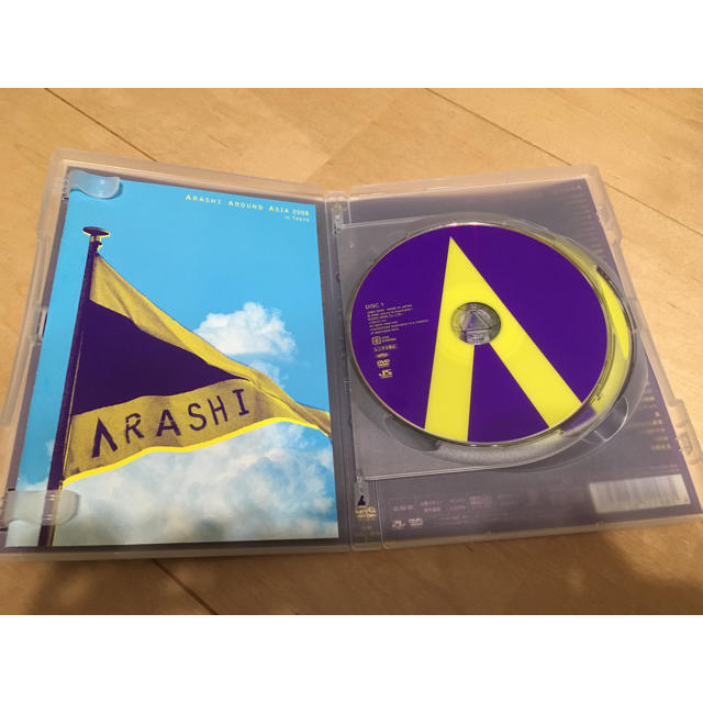 嵐(アラシ)のARASHI AROUND ASIA 2008 in Tokyo DVD エンタメ/ホビーのDVD/ブルーレイ(ミュージック)の商品写真