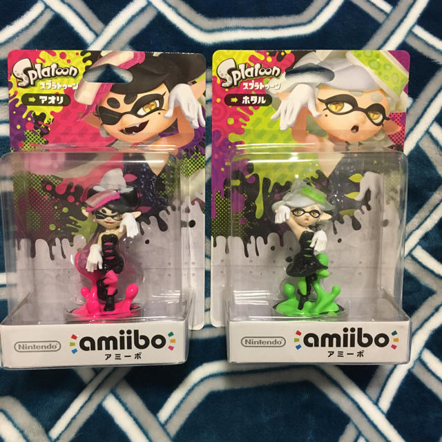 超可爱の Amiibo シオカラーズ アオリ ホタル スプラトゥーンシリーズ フィギュア Le Co Ke