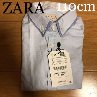 ザラキッズ(ZARA KIDS)のZARA kids ザラ【新品・未使用】シャツ size110cm(ブラウス)