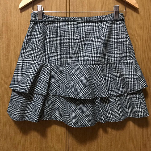 HONEYS(ハニーズ)の【着用1回】フリル チェック スカート レディースのスカート(ミニスカート)の商品写真