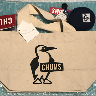 チャムス(CHUMS)のチャムス  CHUMS ブービー ミニ キャンバストートバック と コインケース(トートバッグ)