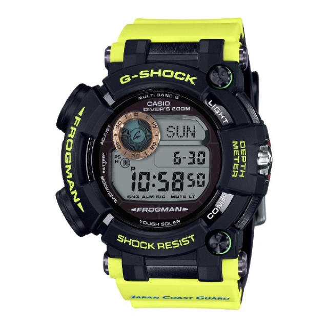 G-SHOCK(ジーショック)の海上保安制度創立70周年コラボ G-SHOCK GWF-D1000JCG-9JR メンズの時計(腕時計(デジタル))の商品写真