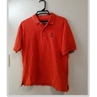 ケンゾー(KENZO)の正規品/KENZO/ケンゾー/日本製オレンジポロシャツ/Mサイズ(ポロシャツ)