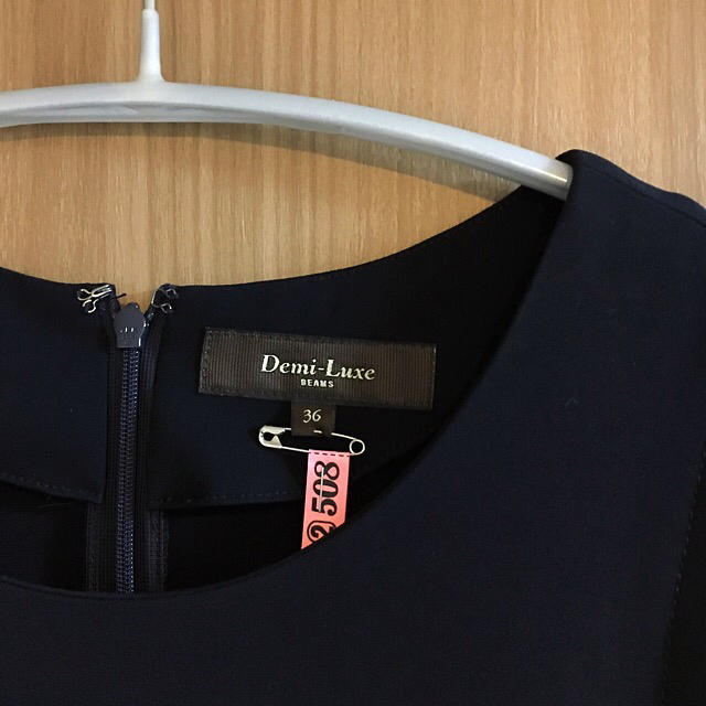 Demi-Luxe BEAMS(デミルクスビームス)のDemi-Luxe BEAMS ワンピース レディースのワンピース(ひざ丈ワンピース)の商品写真