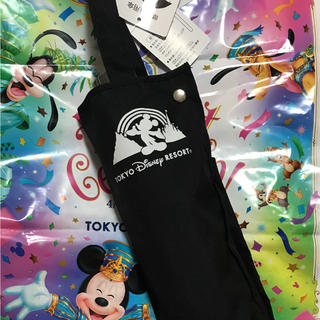 ディズニー(Disney)のディズニー 実写 折りたたみ傘 ミッキー 日傘(傘)