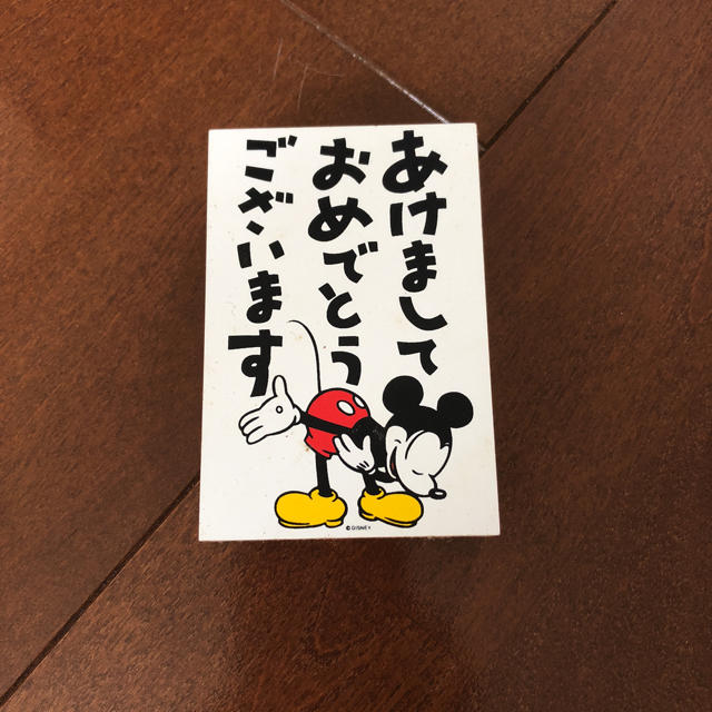 Disney(ディズニー)のミッキースタンプ インテリア/住まい/日用品の文房具(印鑑/スタンプ/朱肉)の商品写真