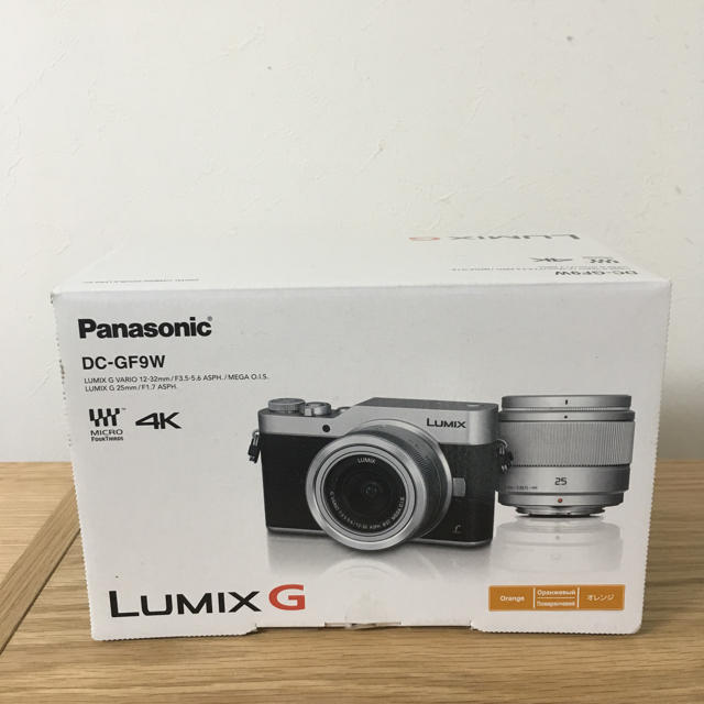 Panasonic(パナソニック)のルミックス GF9 ダブルズームレンズキット【新品未使用】LUMIX スマホ/家電/カメラのカメラ(ミラーレス一眼)の商品写真