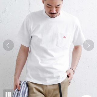 ダントン(DANTON)のDANTON ダントン ポケットTシャツ カットソー 【美品】(Tシャツ/カットソー(半袖/袖なし))