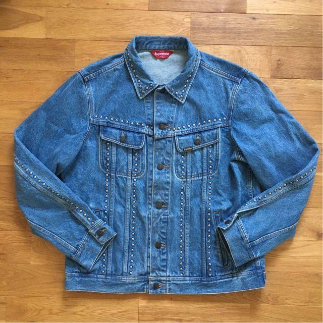 Supreme Studded Denim Trucker Jacket