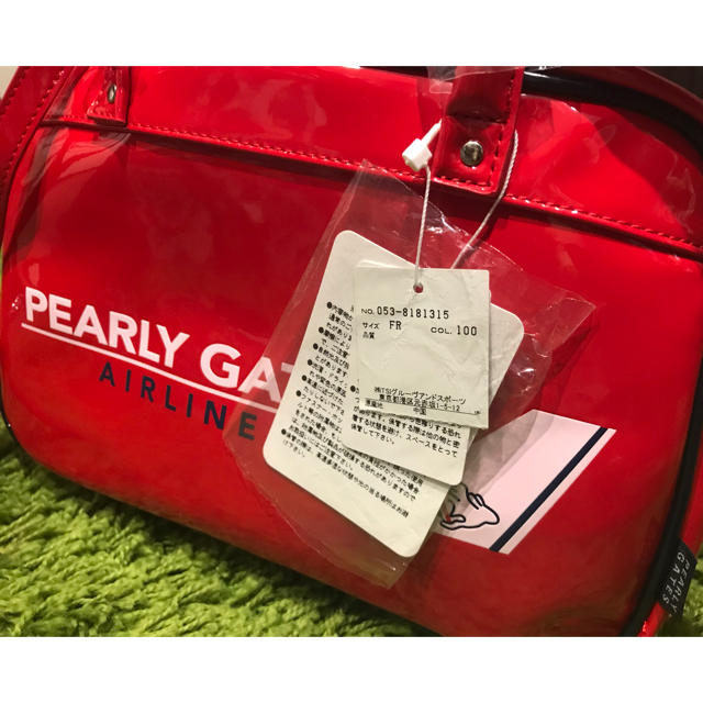 PEARLY GATES(パーリーゲイツ)のPEARLY GATES パーリーゲイツ ミニボストン型カートバッグ スポーツ/アウトドアのゴルフ(バッグ)の商品写真