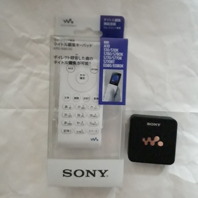 SONY(ソニー)のSONY ウォークマン NW-A25 スマホ/家電/カメラのオーディオ機器(ポータブルプレーヤー)の商品写真