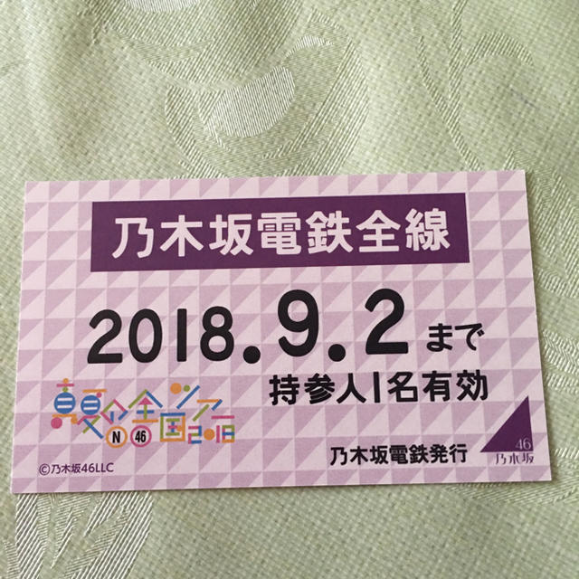 乃木坂46(ノギザカフォーティーシックス)の真夏の全国ツアー 2018 乃木坂モバイルキャンペーン 星野みなみ エンタメ/ホビーのタレントグッズ(アイドルグッズ)の商品写真