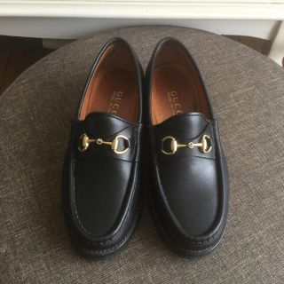 グッチ(Gucci)の美品★GUCCI★グッチ★ビットローファー★36 1/2(ローファー/革靴)