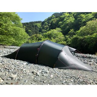 ヒルバーグ(HILLEBERG)のhilleberg nallo 4gt ヒルバーグ ナロ グリーン(テント/タープ)