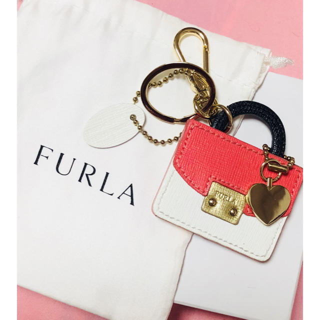 Furla(フルラ)の【ノンタン様専用】FURLA バッグチャーム ハンドメイドのファッション小物(バッグチャーム)の商品写真