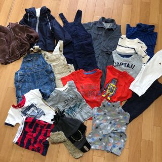 ベビーギャップ(babyGAP)の全てGAP  17点  80size 男の子(Ｔシャツ)