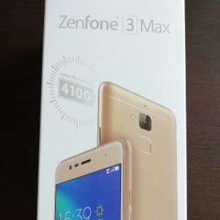 エイスース(ASUS)の【美品】Zenfone 3 Max　ZC520TL Gold(スマートフォン本体)