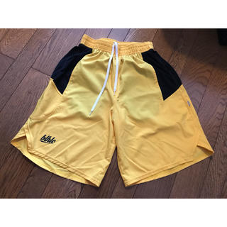 Lサイズ ballaholic ボーラホリック shorts yellow(バスケットボール)