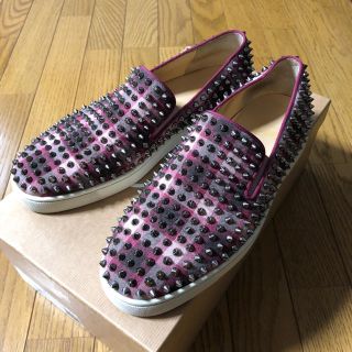 クリスチャンルブタン(Christian Louboutin)のインボイス付き クリスチャンルブタン ローラーボート 41ハーフ(スニーカー)