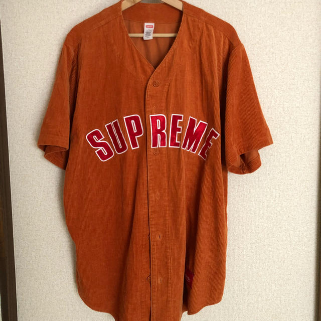 18ss Supreme Baseball Jersy Lサイズ シュプリーム