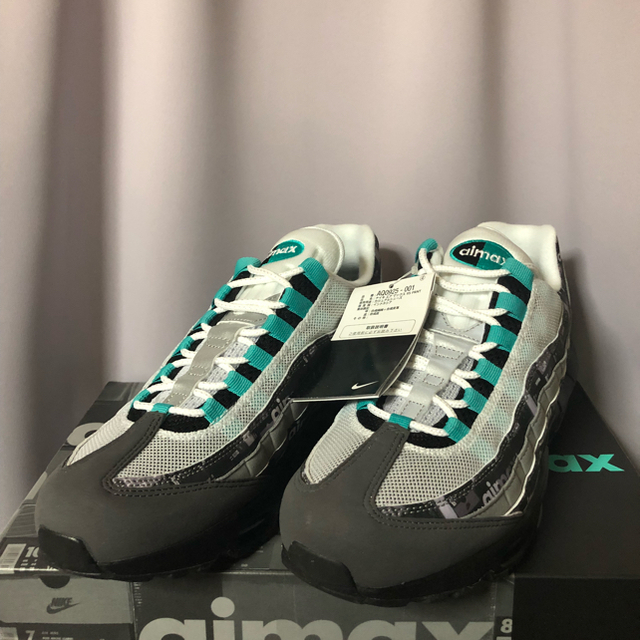 NIKE(ナイキ)のair max 95 jade 27.5 kixsix 120セット ステッカー レディースの靴/シューズ(スニーカー)の商品写真