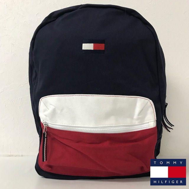 TOMMY HILFIGER(トミーヒルフィガー)のトミーヒルフィガー リュック バックパック 紺 新品 180730 メンズのバッグ(バッグパック/リュック)の商品写真