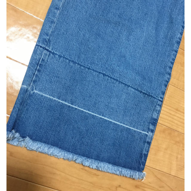 H&M(エイチアンドエム)のきじとら様専用 H&M ハイウエストデニムパンツ レディースのパンツ(デニム/ジーンズ)の商品写真