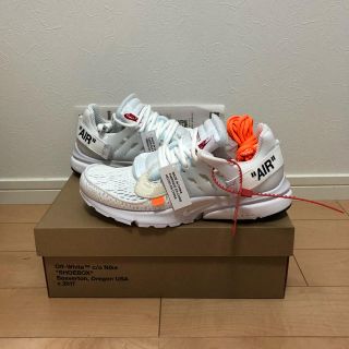 ナイキ(NIKE)の27cm NIKE × OFF WHITE THE 10 AIR PRESTO (スニーカー)