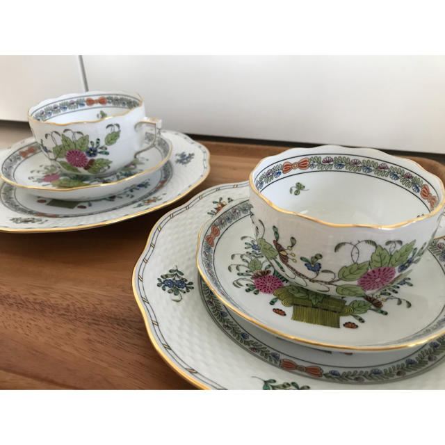 メーカー再生品】 Herend - 多彩 インドの華 ヘレンド 食器 - jet-arco.com