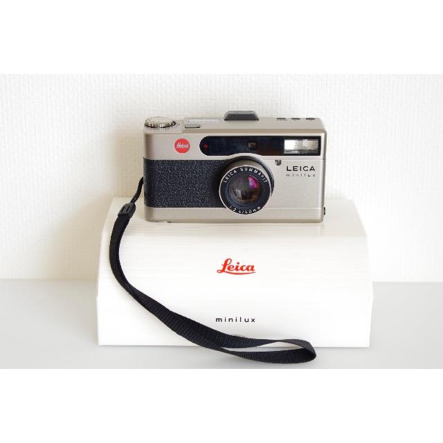ライカミニルックス Minilux F2.4/40mm・データーバック付・超美品 ライカミニルックス Minilux F2.4/40mm・データーバック付・超美品