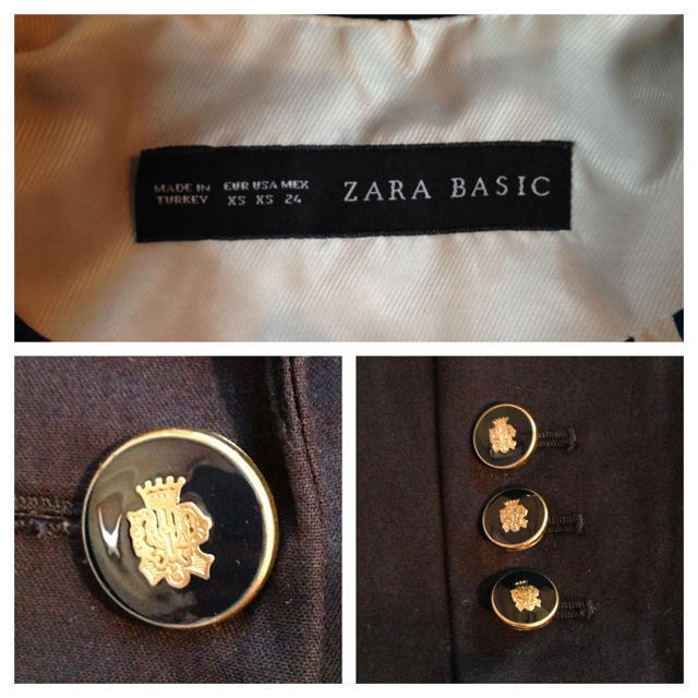 ZARA(ザラ)のZARA BASIC マリンジャケット★ レディースのジャケット/アウター(テーラードジャケット)の商品写真